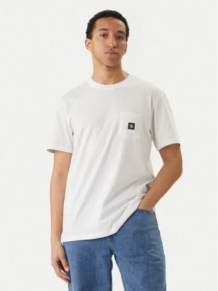 Element T-Shirt Icon Label Pocket biały