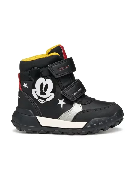 Geox Škornji za sneg B Trekkyup B Abx S črna