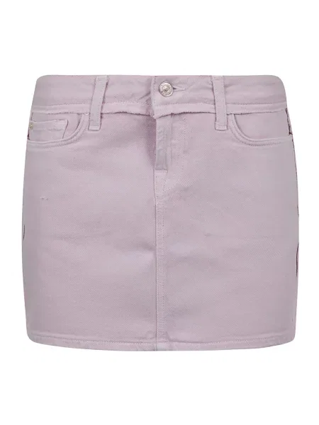 Mała mały spódnica mini 7 For All Mankind różowa