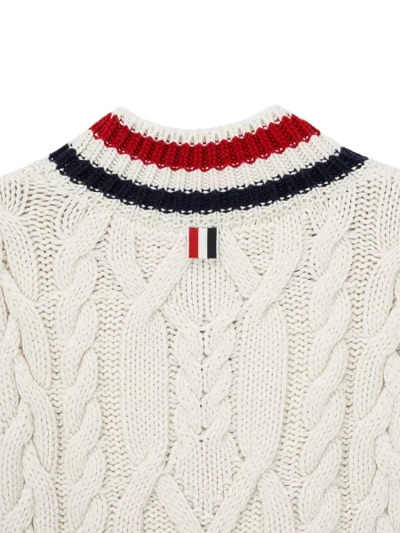 Pulover Thom Browne cu decolteu în V