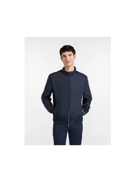 Kurtka bomber Harmont & Blaine niebieski