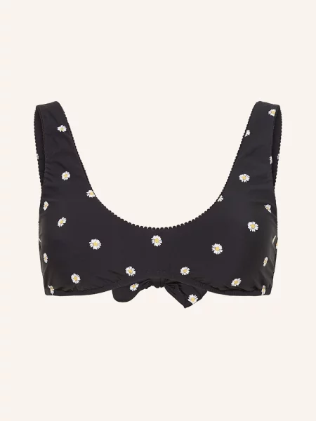 Seafolly Góra Od Bikini Bralette Daisychain schwarz biały