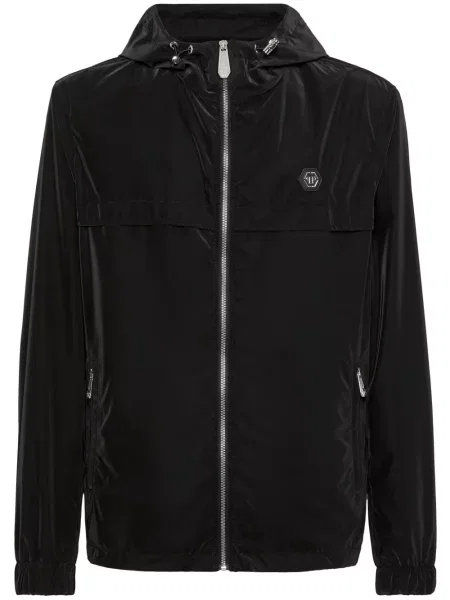 Geacă Philipp Plein cu model camuflaj negru