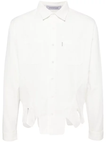Korzetová košile Juntae Kim bílá