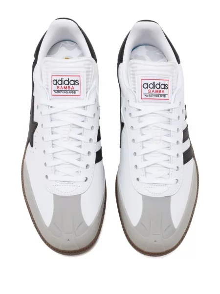 Prugaste tenisice Adidas Adizero s vezicama od brušene kože crna