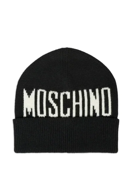 Czapka dziecięca Moschino czarna