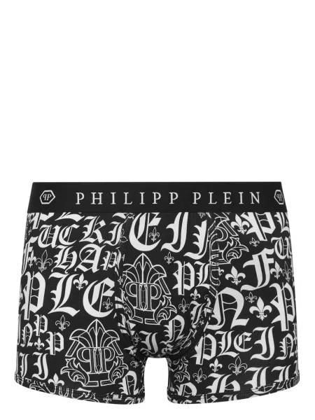 Boxeri Philipp Plein cu imagine negru