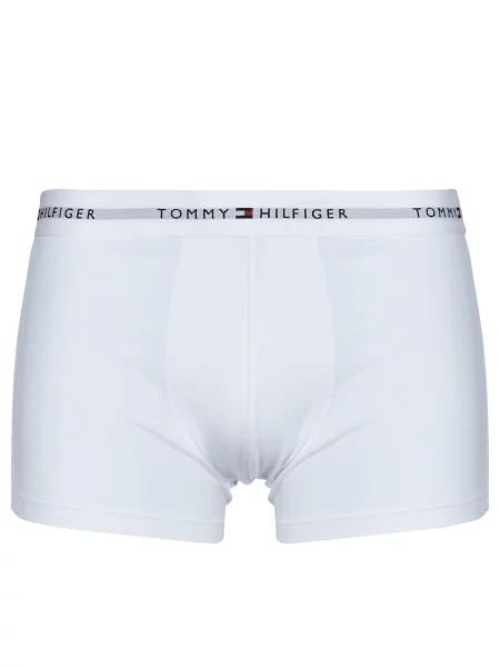 Tommy Hilfiger Underwear Boksarice svetlo siva / rdeča / črna bela