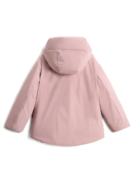 Kurtka dziecięca Woolrich różowa