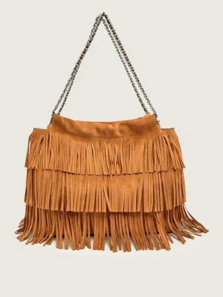 TORY BURCH Geantă shopper Fleming | piele întoarsă