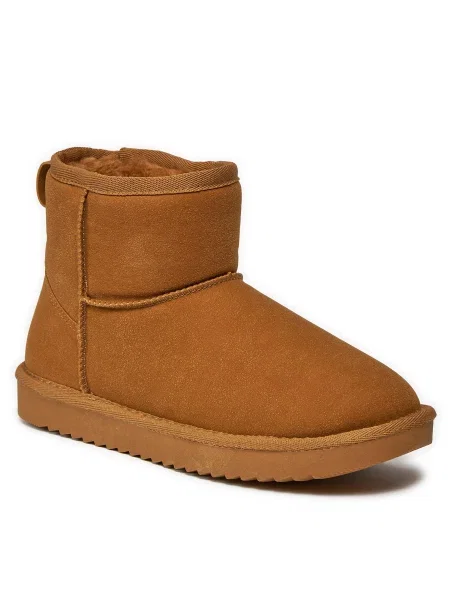 ONLY Botine FEODORA coniac maro