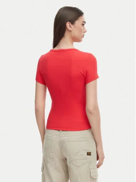 Tommy Jeans Majica rdeča