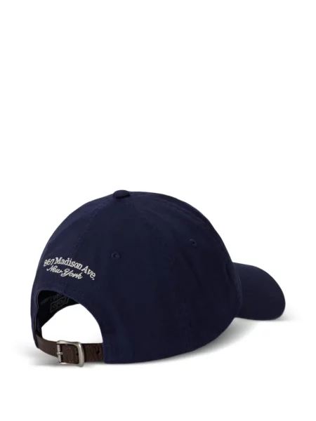Prugasta lanena šilterica Polo Ralph Lauren bijela