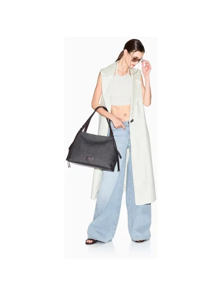 Kabelka Armani Exchange hnedá