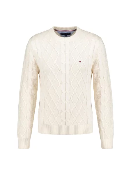 Tommy Jeans Pulover alb