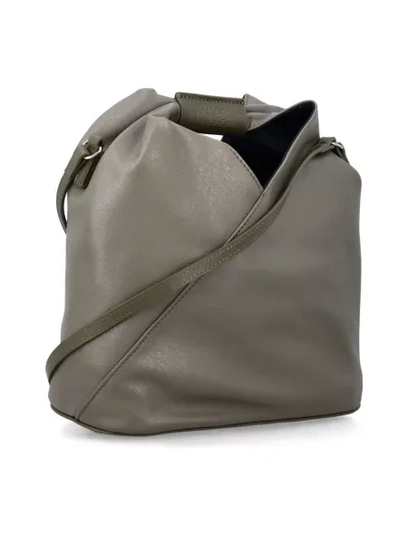 Maison Margiela torebka crossbody z imitacji skóry zielona