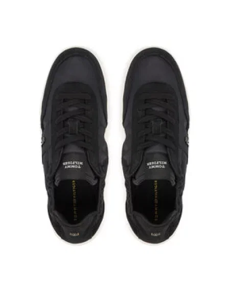 Tommy Hilfiger Laisvalaikio batai Th Heritage Nylon Sneaker juoda