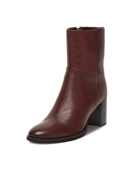 Beverly Hills Polo Club Škornji Bordo rdeča