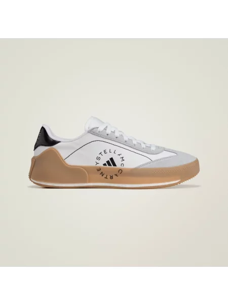 Sneakersy Adidas skórzane na siłownię białe