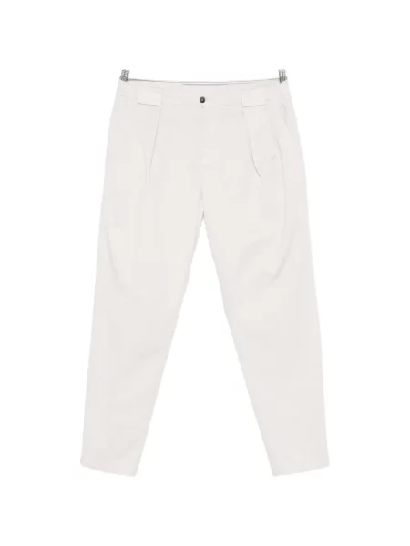 Pantaloni Vela Shop conici alb