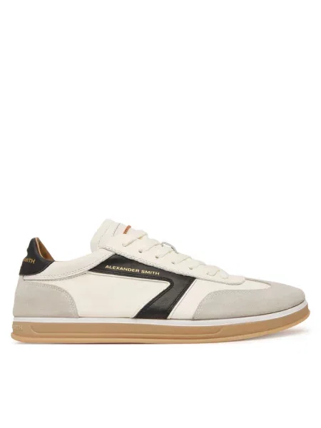 Sneakersy Alexander Smith białe