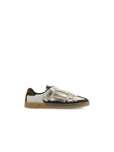 Sneakersy Amiri skórzane brązowe