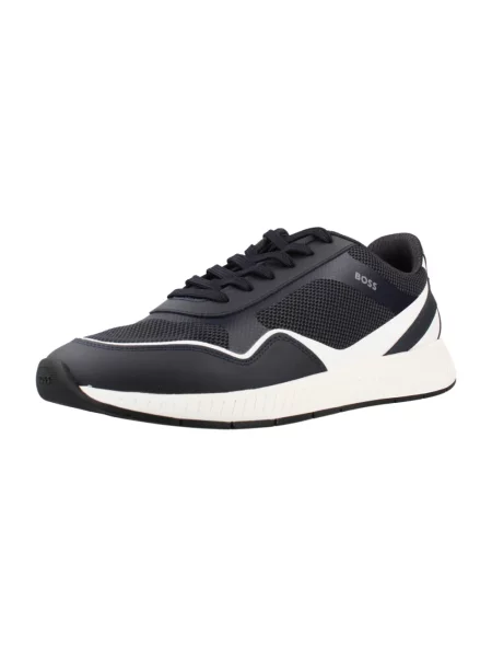 Sneakersy Boss niebieskie