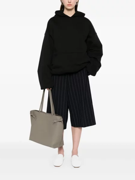 Pantaloni scurți Stella Mccartney cu dungi albastru