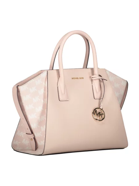Torebka Michael Kors skórzana biznesowa różowa