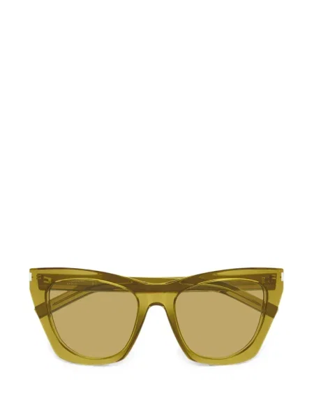 Ochelari de soare Saint Laurent Eyewear verde