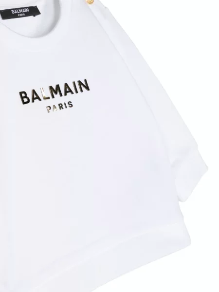Bluza dziecięca Balmain biała