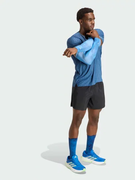 Футболка спортивна adidas перероблений синій