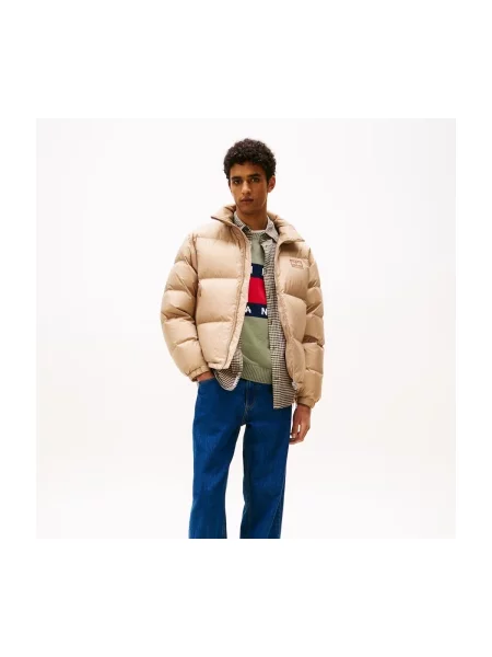 Geacă de blugi Tommy Hilfiger maro