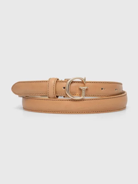 Кожен Guess дамски оранжево