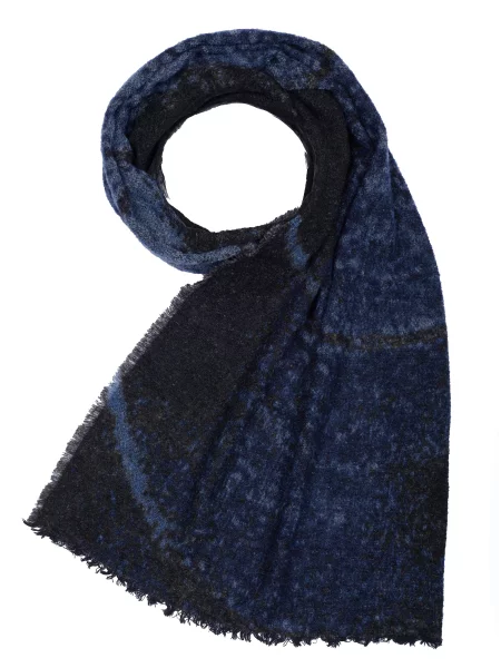 ARMANI Šal Emporio Armani Schal' plava