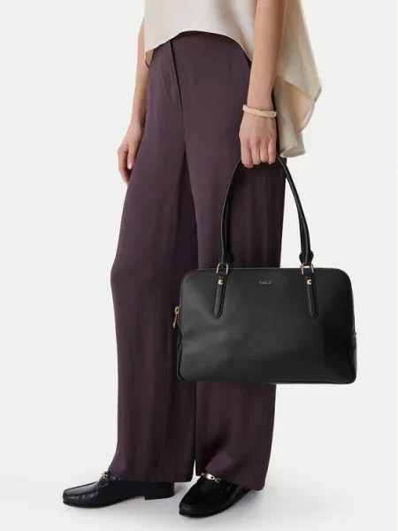 FURLA Geantă de umăr Giulia' negru