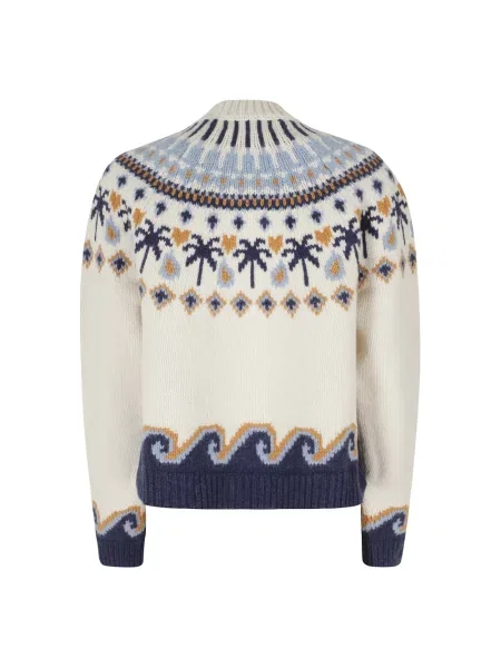 Sweter Alanui wełniany beżowy