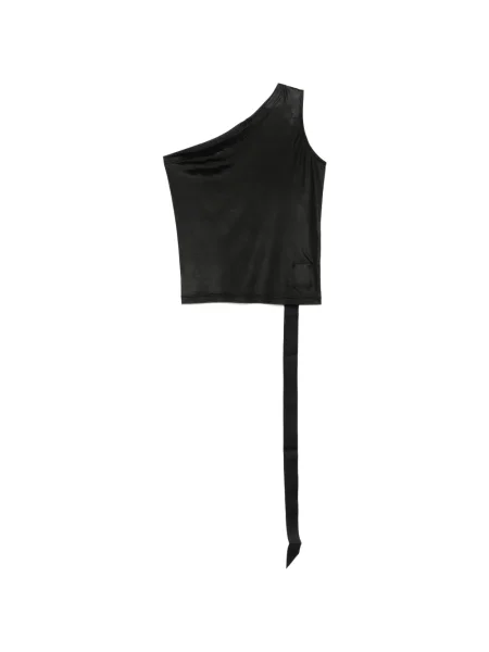 Top Rick Owens Drkshdw cu un umăr gol negru