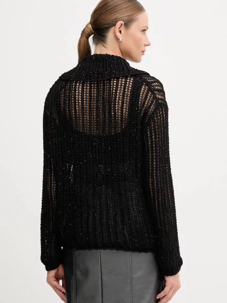 Svetr Tommy Hilfiger dámský s pologolfem černá