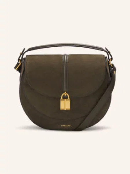 Demellier Kabelka The Siena Saddle hnědá