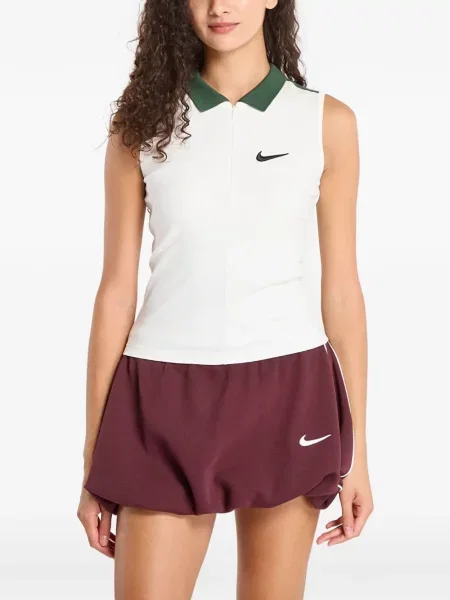 Pantaloni Nike cu bretele alergare fără mâneci alb