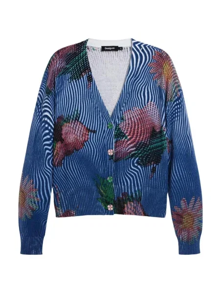 Cardigan Desigual albastru