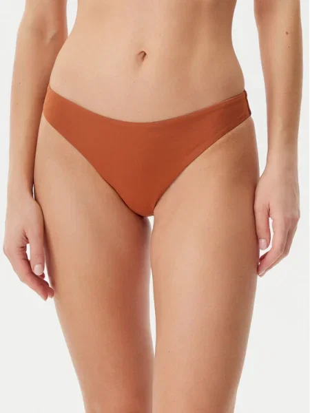 Plavky Calvin Klein Swimwear hnedá