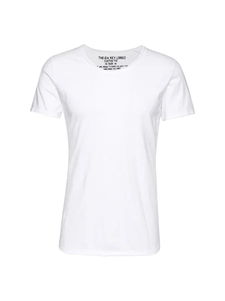 Key Largo Tricou T BREAD' alb