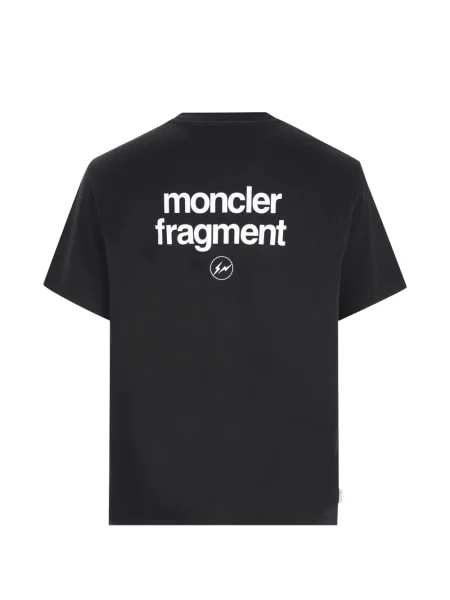 Tricou Moncler cu imagine negru