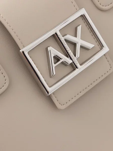 Кожаная сумка Armani Exchange