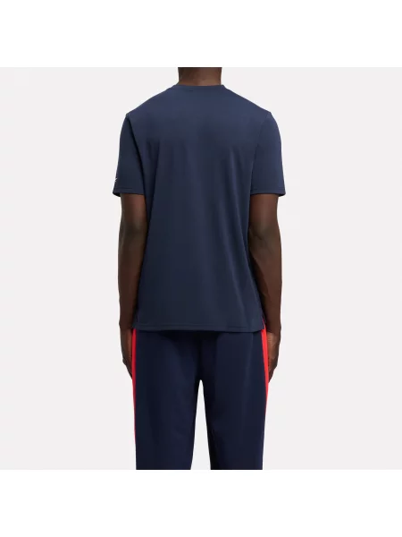 Reebok T-shirt ID Train Logo Easy Fitunisex Vector Navy Size: XS granatowa