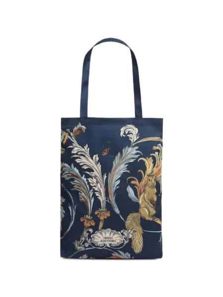 Geantă shopper Inoui Editions cu imagine albastru