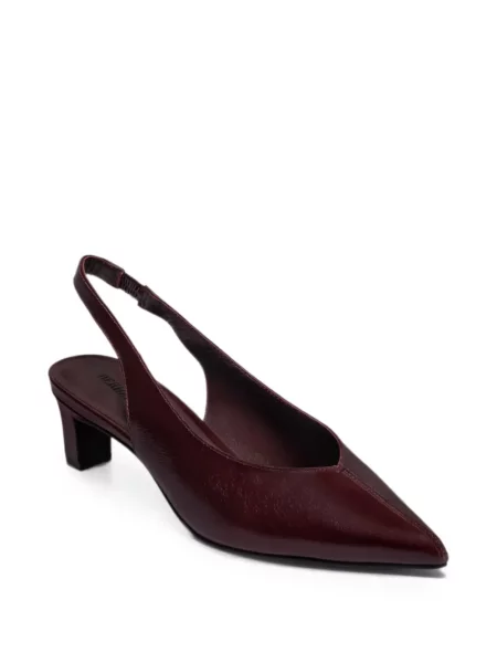 Pantofi cu toc Bernardo slingback roșu