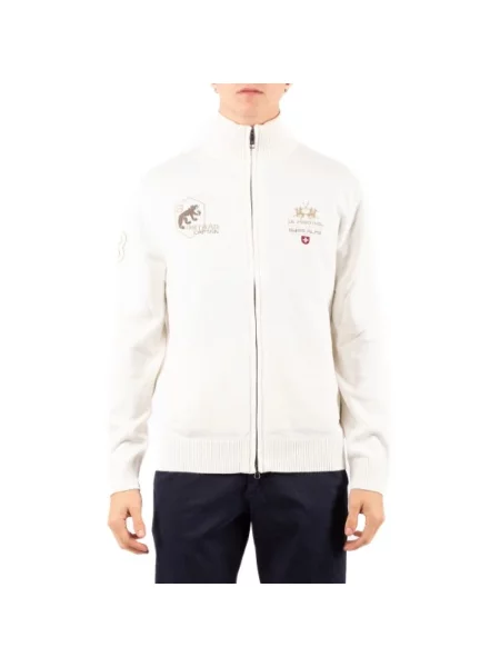 Sweter La Martina biały